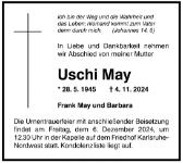 eine Anzeige